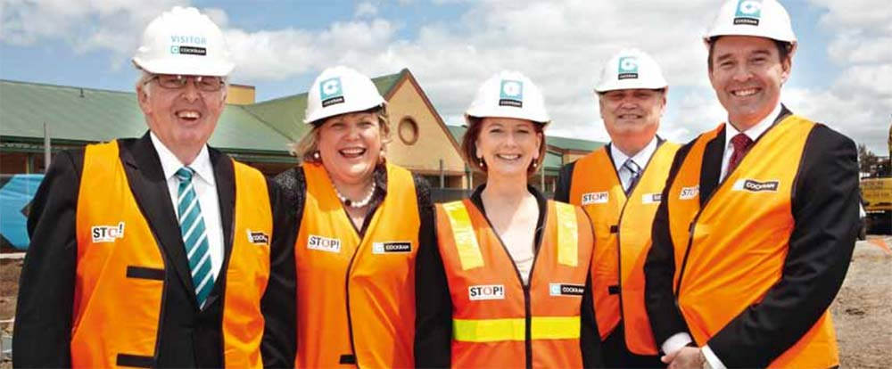 Werribee Mercy Hospital Sub-Acute Construction Julia Gillard BLP