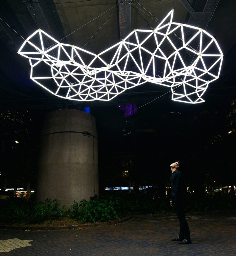 Water’s Edge by BLP artists Meng Hng Ho and Mitchell Page selected for Vivid Sydney 2015