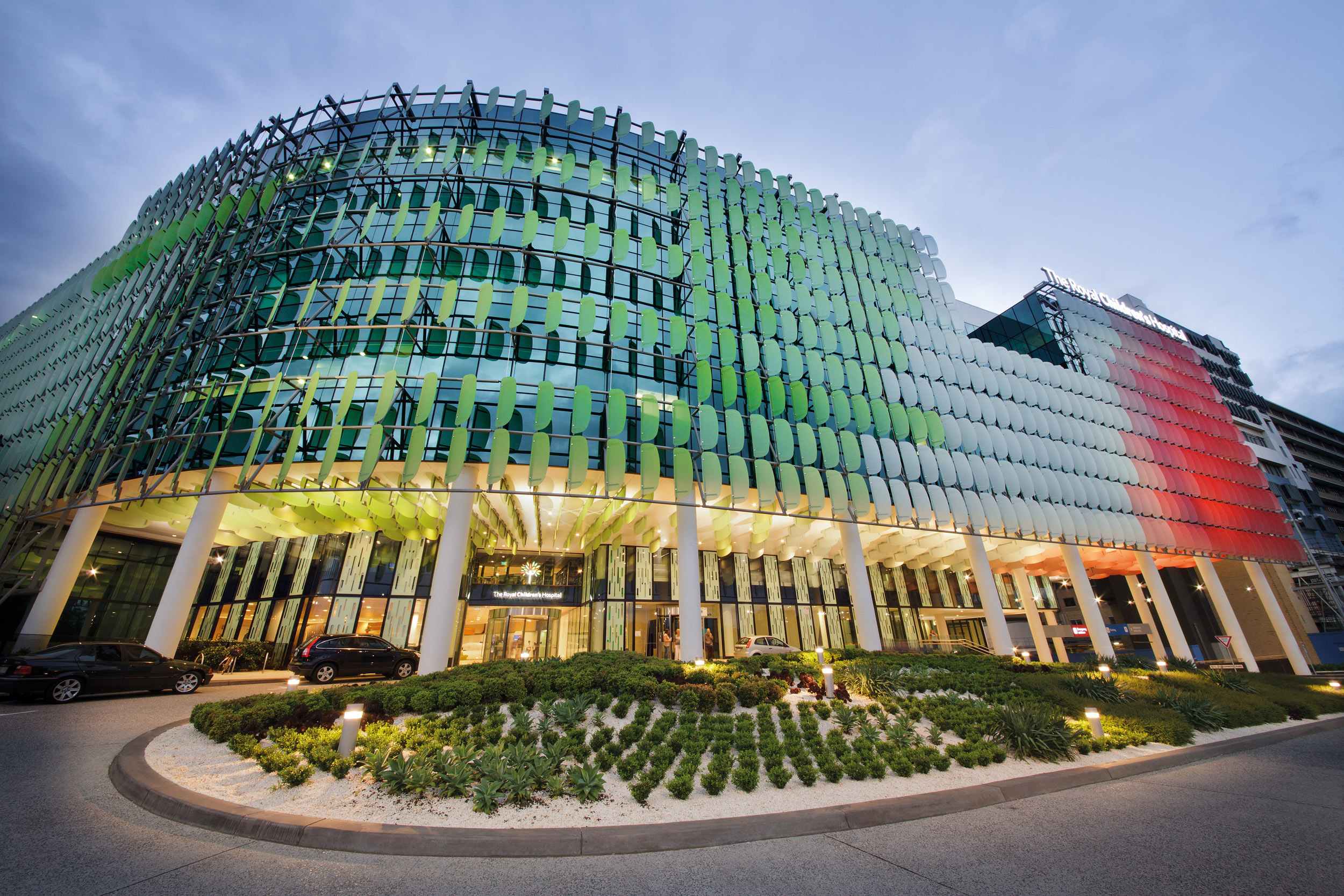 Royal Children's Hospital Melbourne Facade BLP