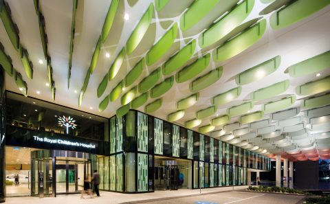 Royal Children's Hospital Melbourne Entry Canopy BLP