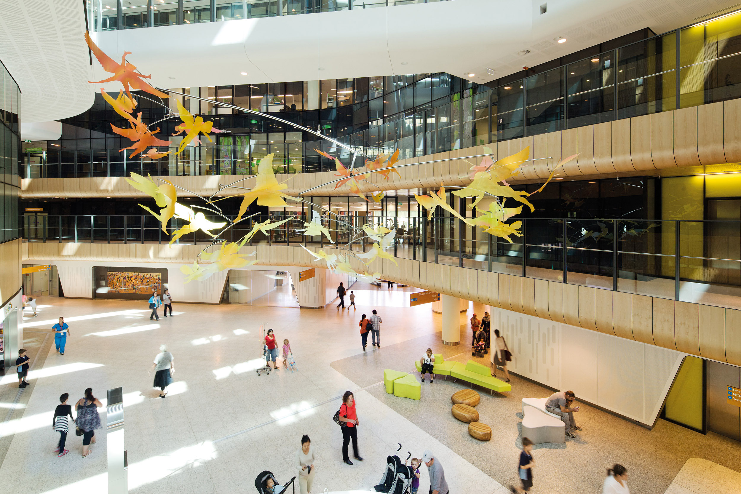 Royal Children's Hospital Public Art Atrium BLP