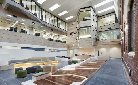 Ballarat Regional Integrated Cancer Centre Atrium BLP