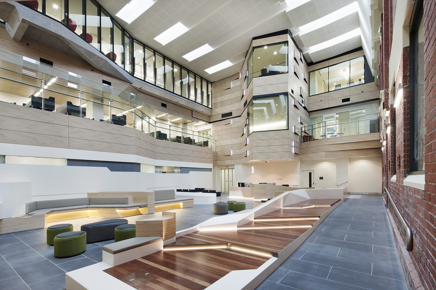 Ballarat Regional Integrated Cancer Centre Atrium BLP