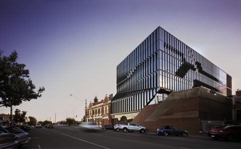 Ballarat Regional Integrated Cancer Centre Facade BLP