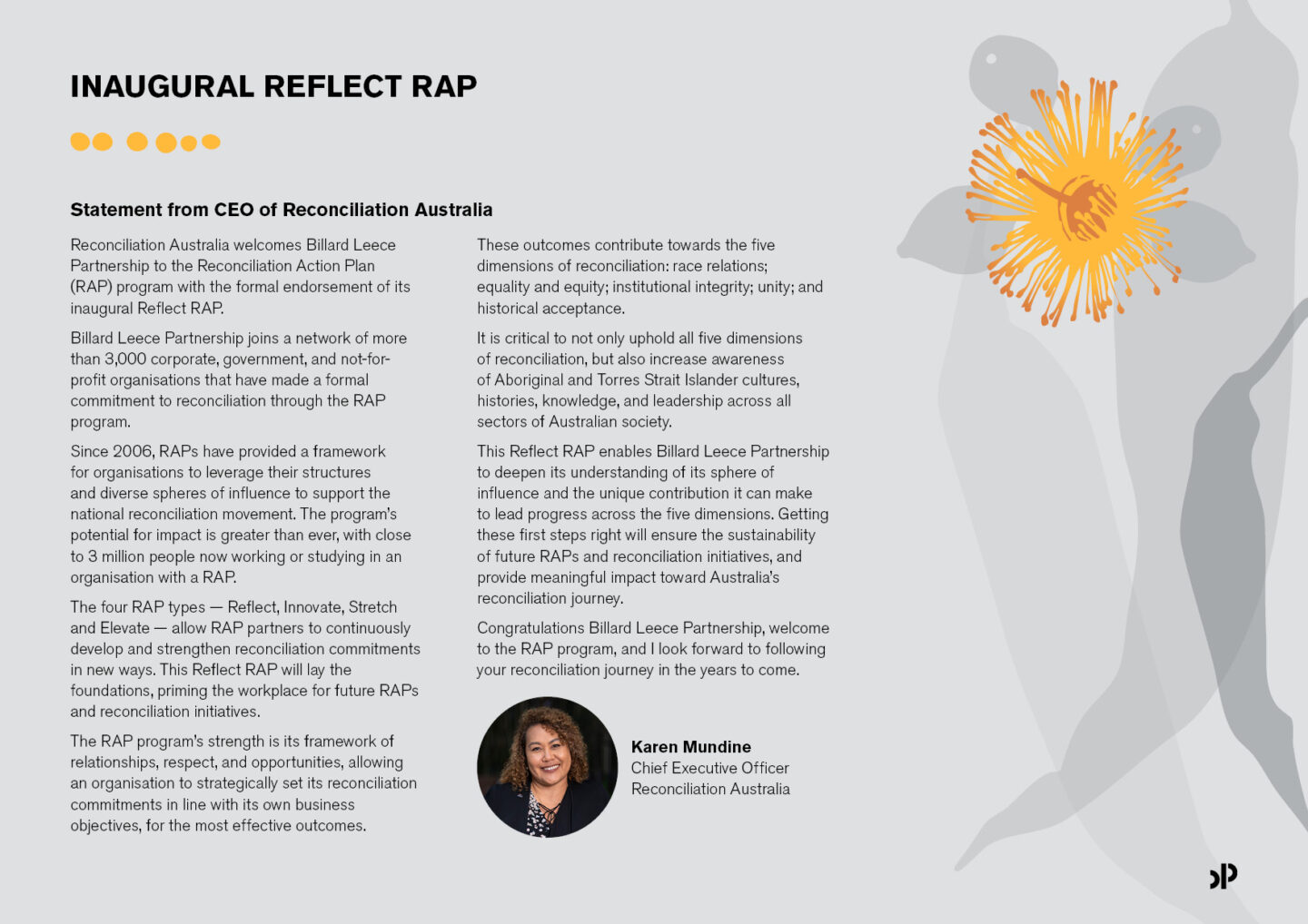 Reflect Rap Reconciliation Action Plan launched during Naidoc Week | Billard Leece ...